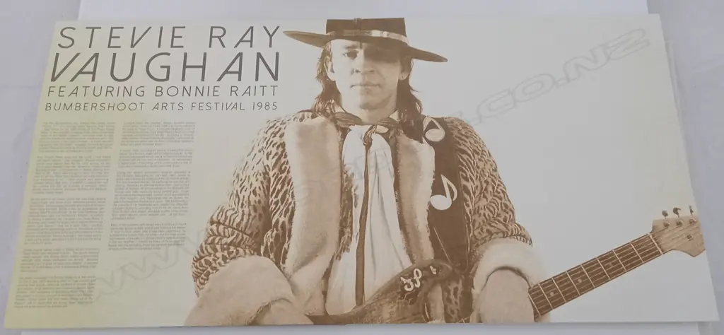 Stevie Ray Vaughan Featuring Bonnie Raitt, Bumbershoot Arts Festival 1985 (Double album) Image 1++